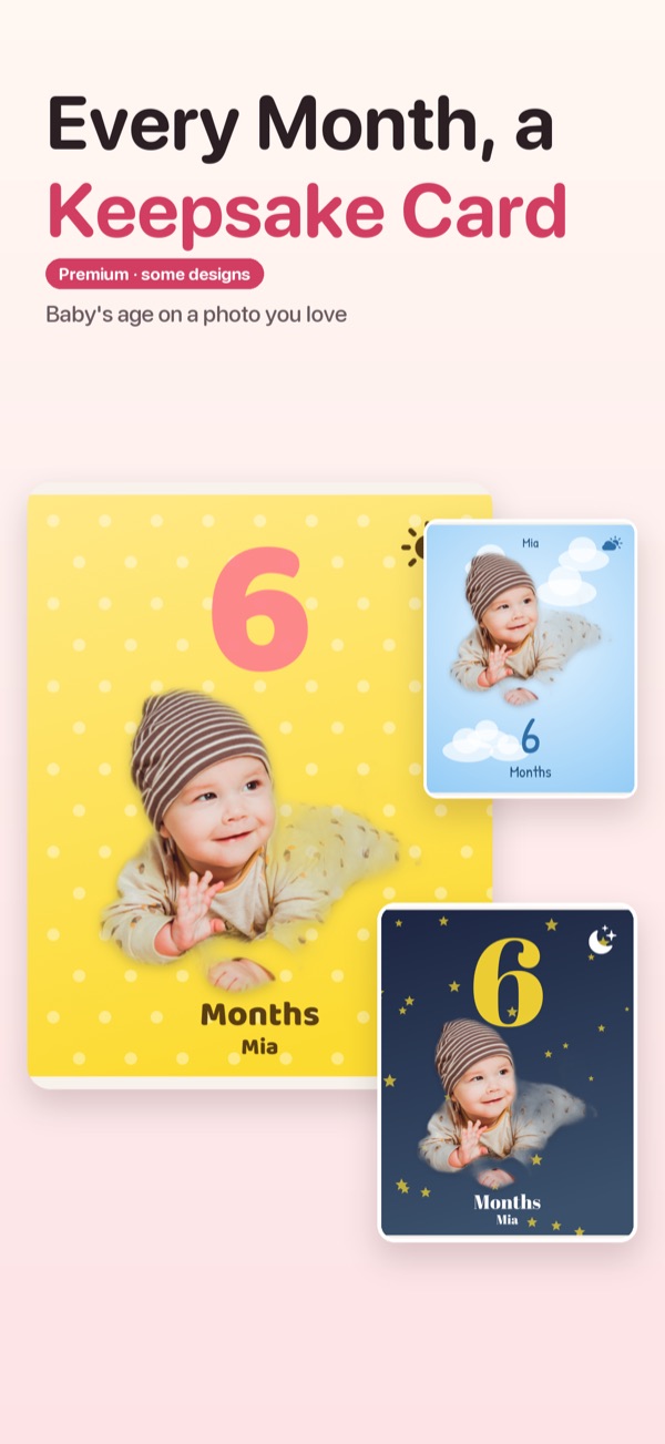 Baby Art milestone cards