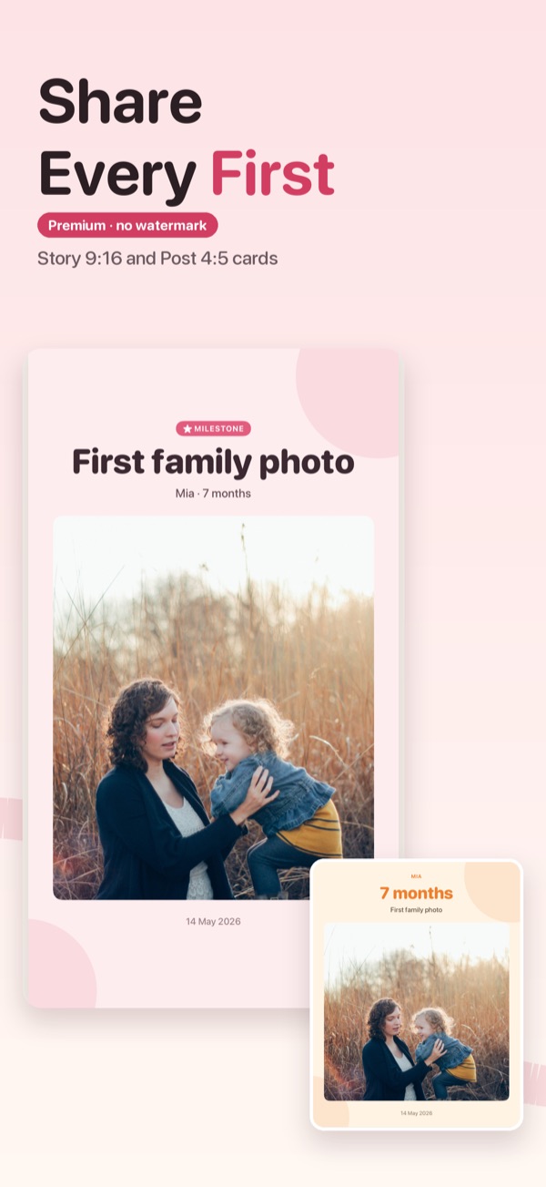 Share every first