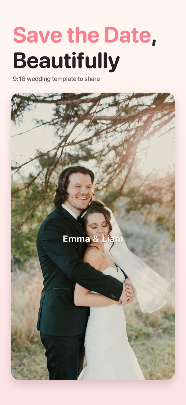 Save the date, beautifully